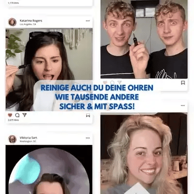 JunaVie Intelligenter Ohrenreiniger mit Kamera
