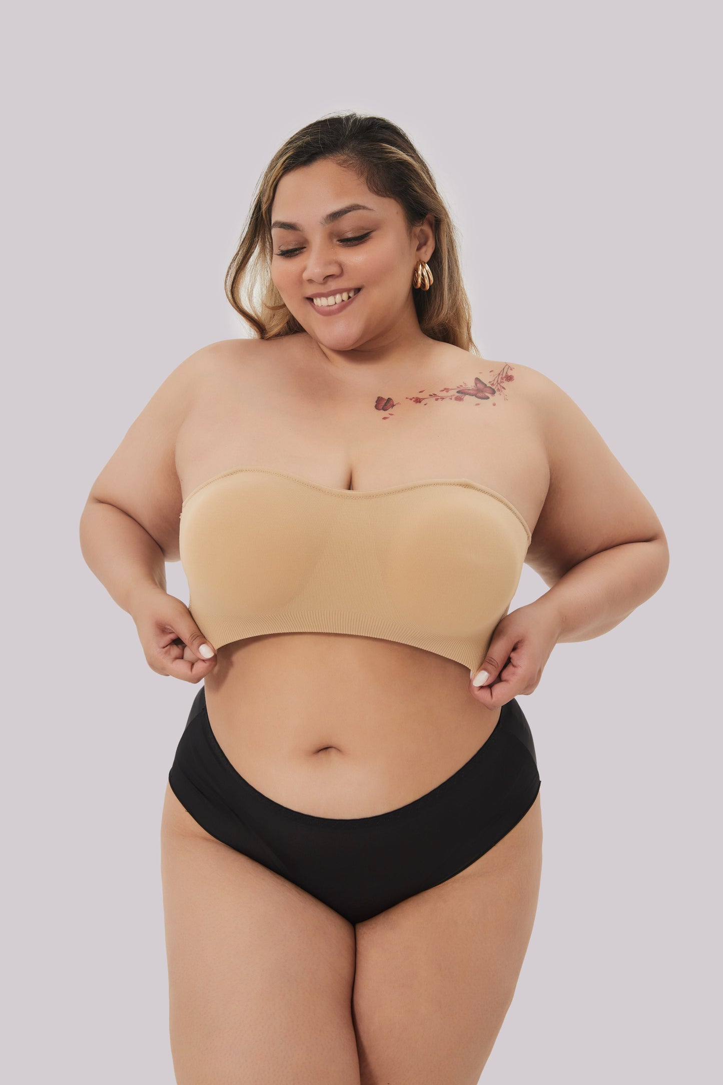Celeste - Strapless Bandeau-BH