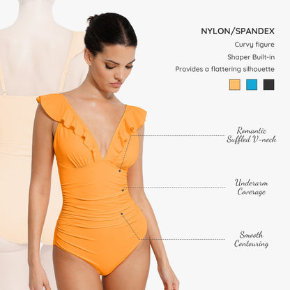 Sienna V-Neck Badeanzug