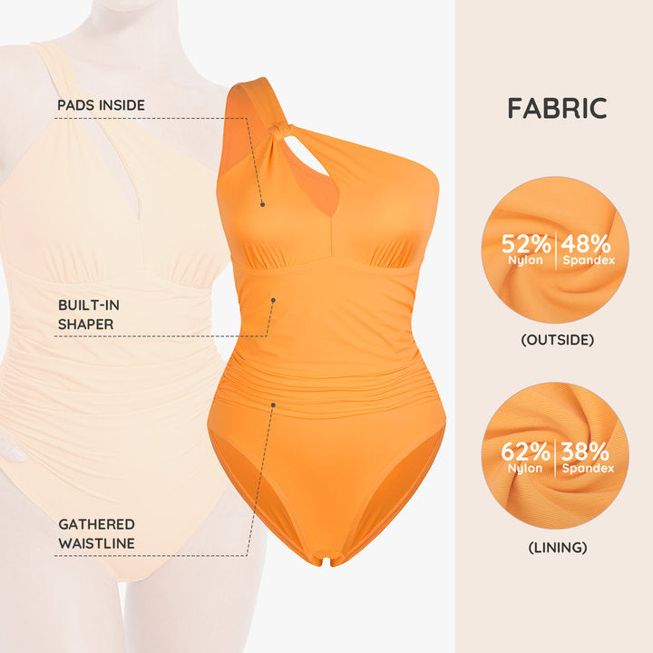 Elena One Shoulder Badeanzug