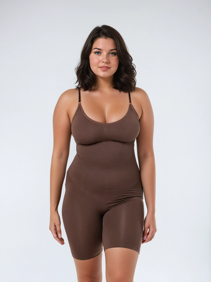 Kelly - Formende Bodyshort mit Spaghettiträgern