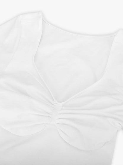 V-Ausschnitt Sculpting T-Shirt-Body