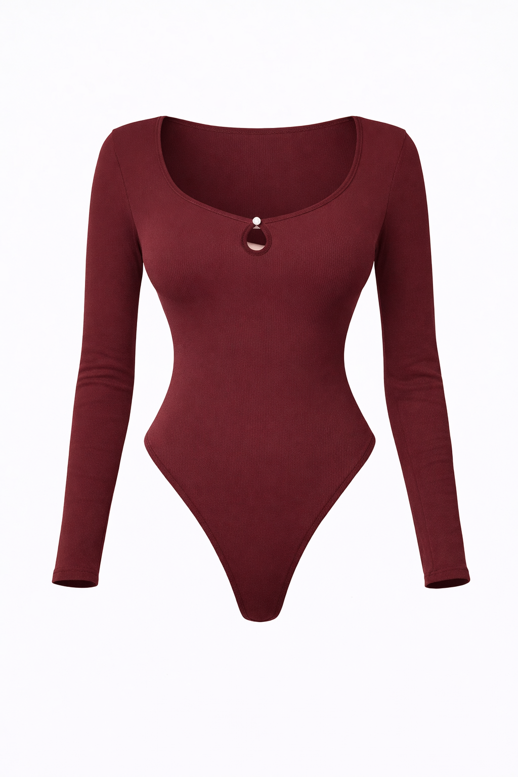 Hohler Scoop-Ausschnitt String-Body