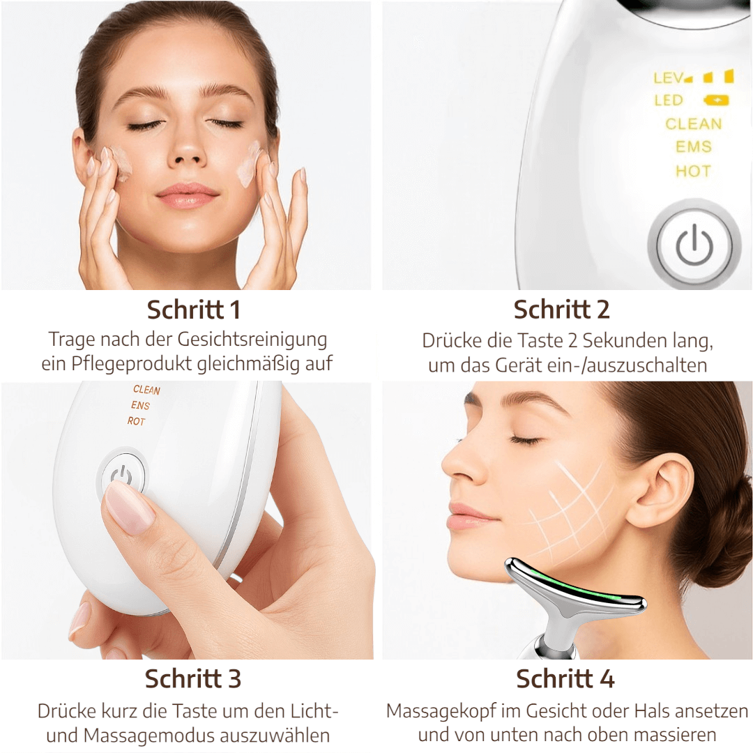 JunaVie SkinLuxe Lifter - EMS Gesichtsgerät