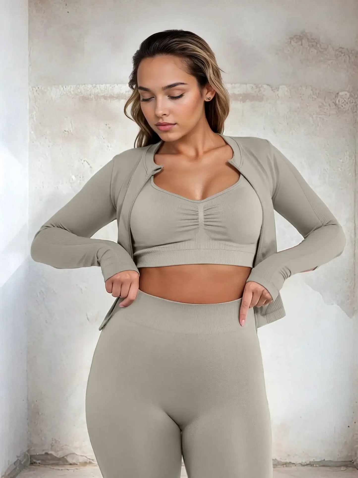 JunaVie Lounge-Set Grau