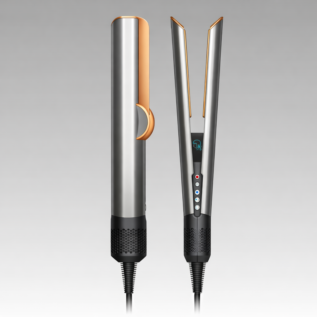 JunaVie™ AirLiss – 2-in-1 Glätteisen mit Föhnfunktion & Ionentechnologie