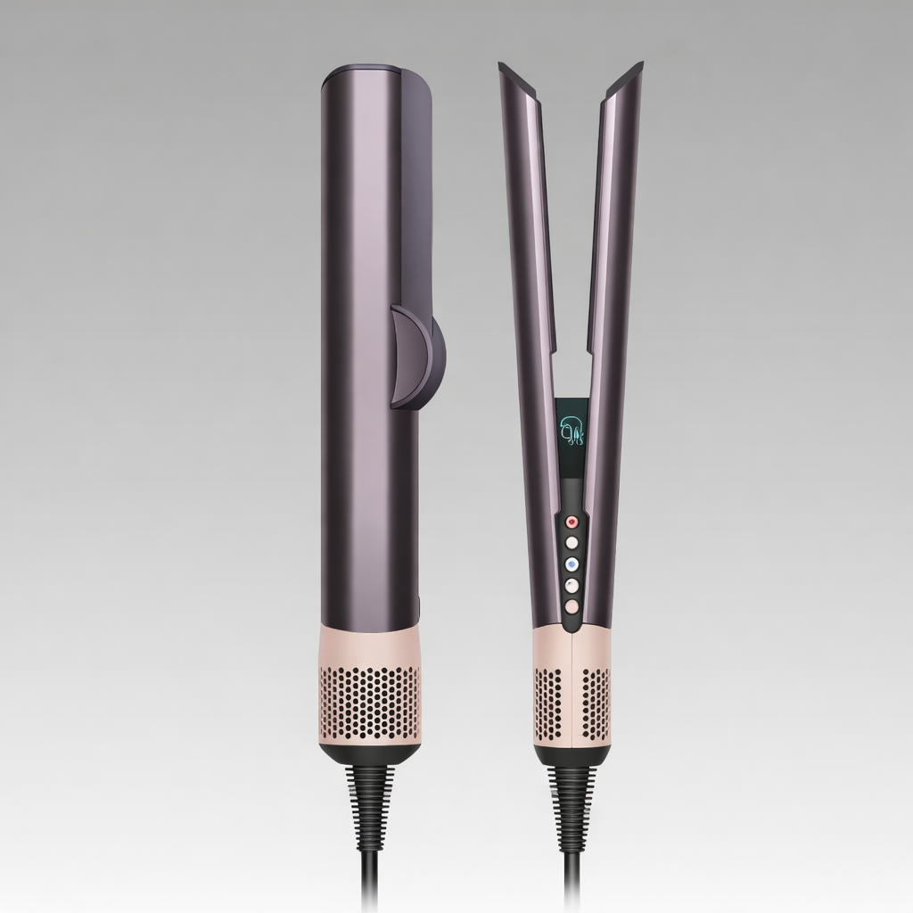 JunaVie™ AirLiss – 2-in-1 Glätteisen mit Föhnfunktion & Ionentechnologie