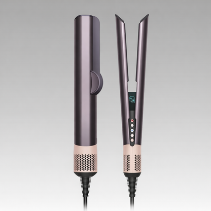JunaVie™ AirLiss – 2-in-1 Glätteisen mit Föhnfunktion & Ionentechnologie