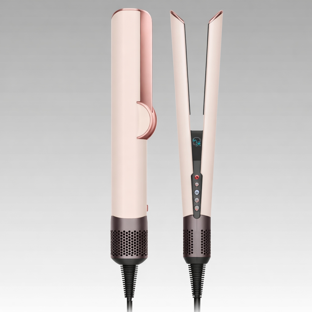 JunaVie™ AirLiss – 2-in-1 Glätteisen mit Föhnfunktion & Ionentechnologie