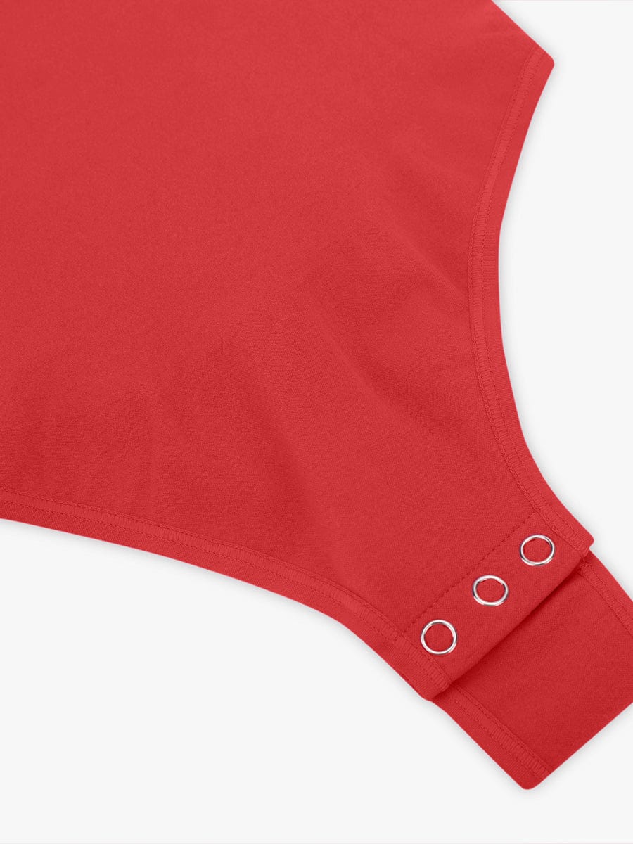 V-Ausschnitt Sculpting T-Shirt-Body