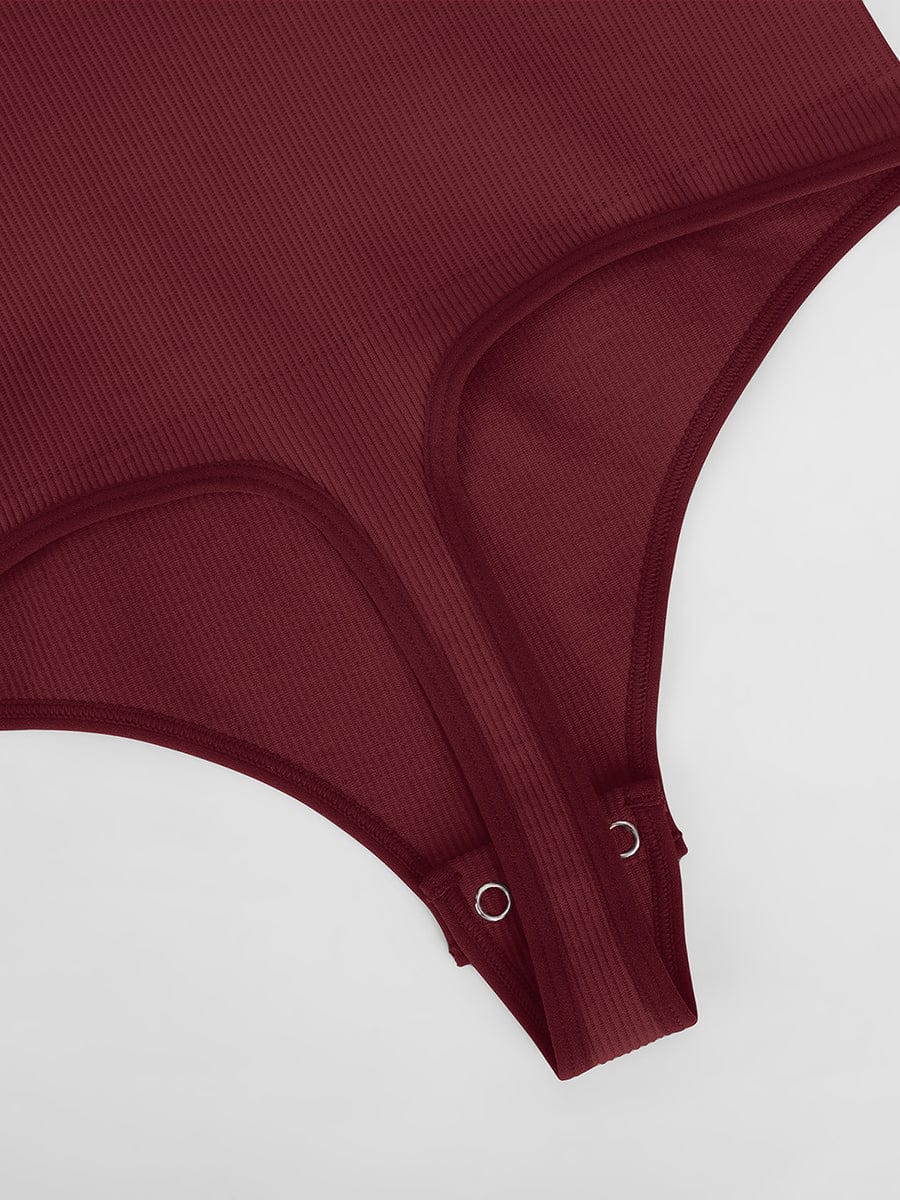 Hohler Scoop-Ausschnitt String-Body