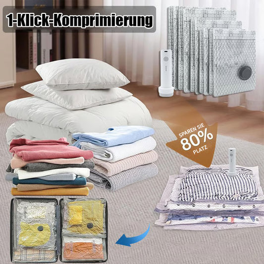 Reisefix™ Vakuum-Reisebeutel Set
