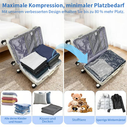 Reisefix™ Vakuum-Reisebeutel Set