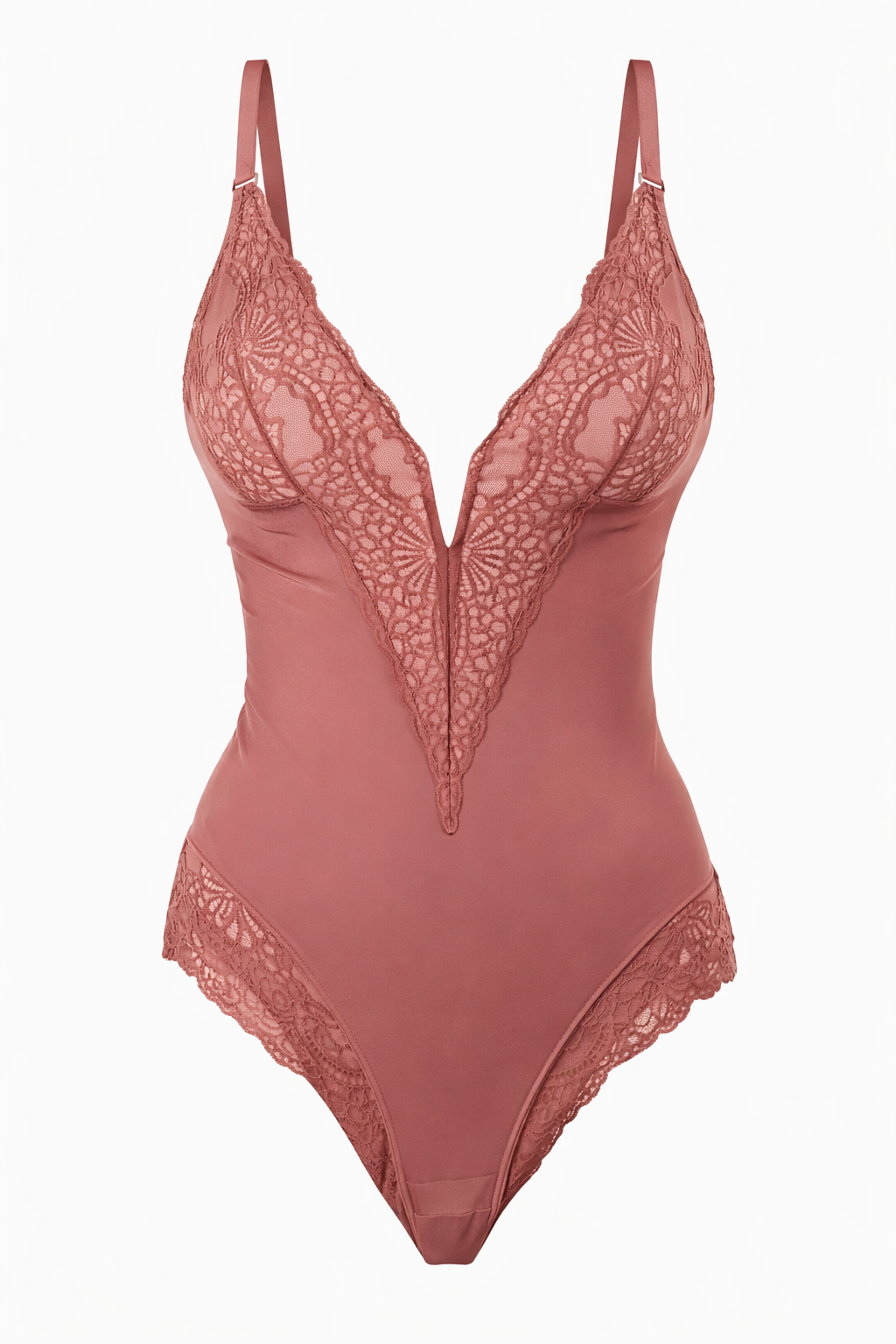 Zoë – Luxuriöser Spitzen Bodysuit